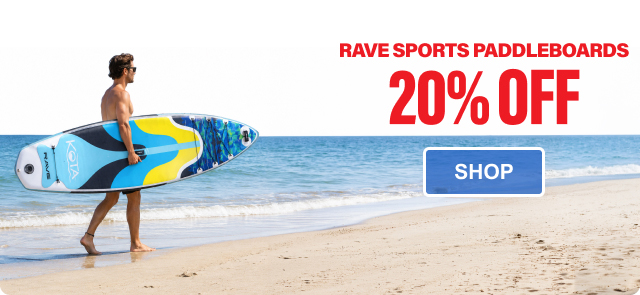 20% OFF Rave Sports Paddleboards - Shop Now