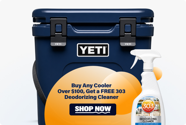Buy Any Cooler Over $100, Get a FREE 303 Deodorizing Cleaner - Shop Now