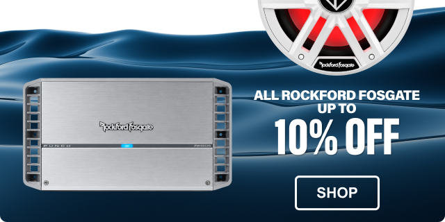 All Rockford Fosgate Up To 10% OFF - Shop Now
