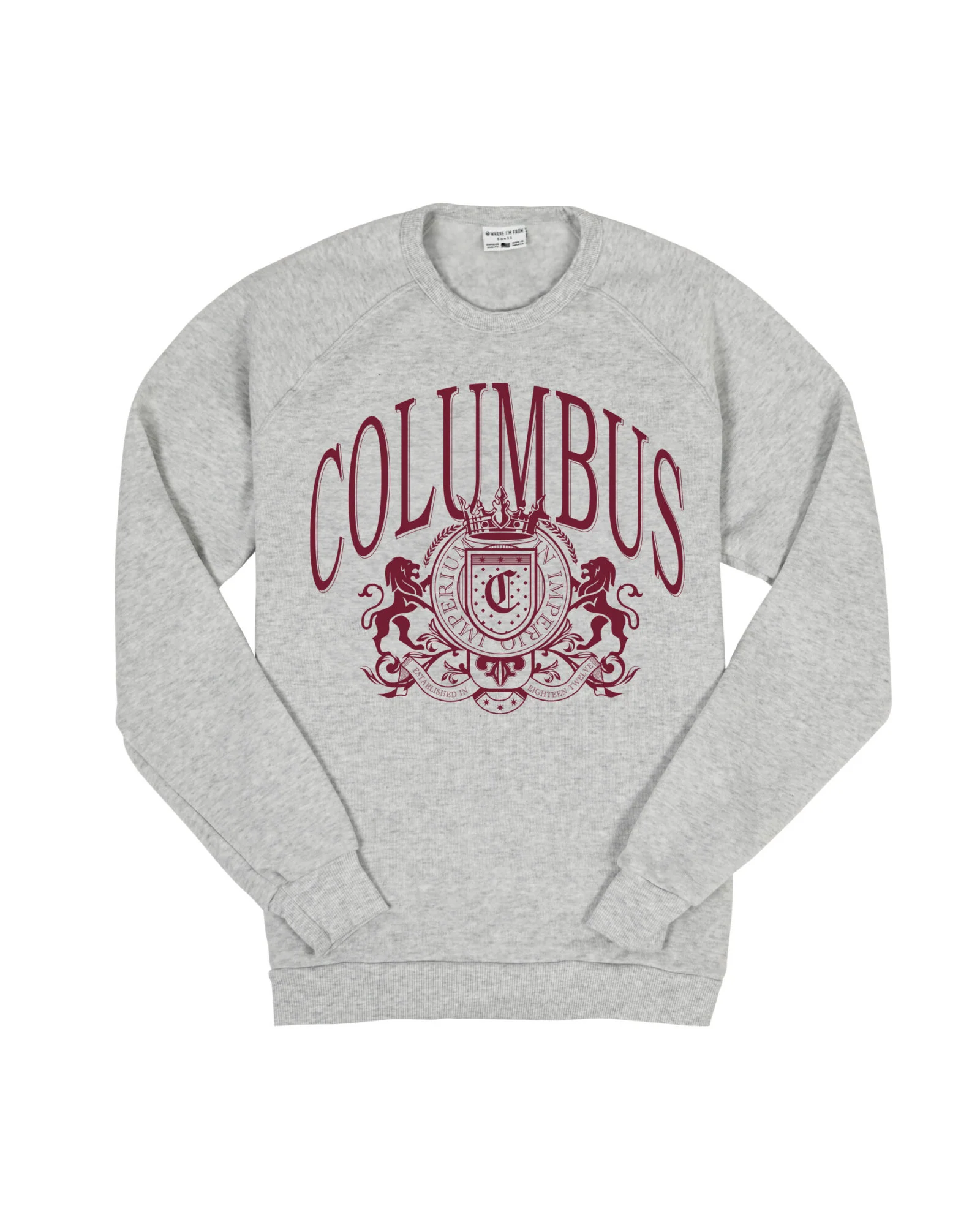 Image of Columbus Crest Crew Sweatshirt