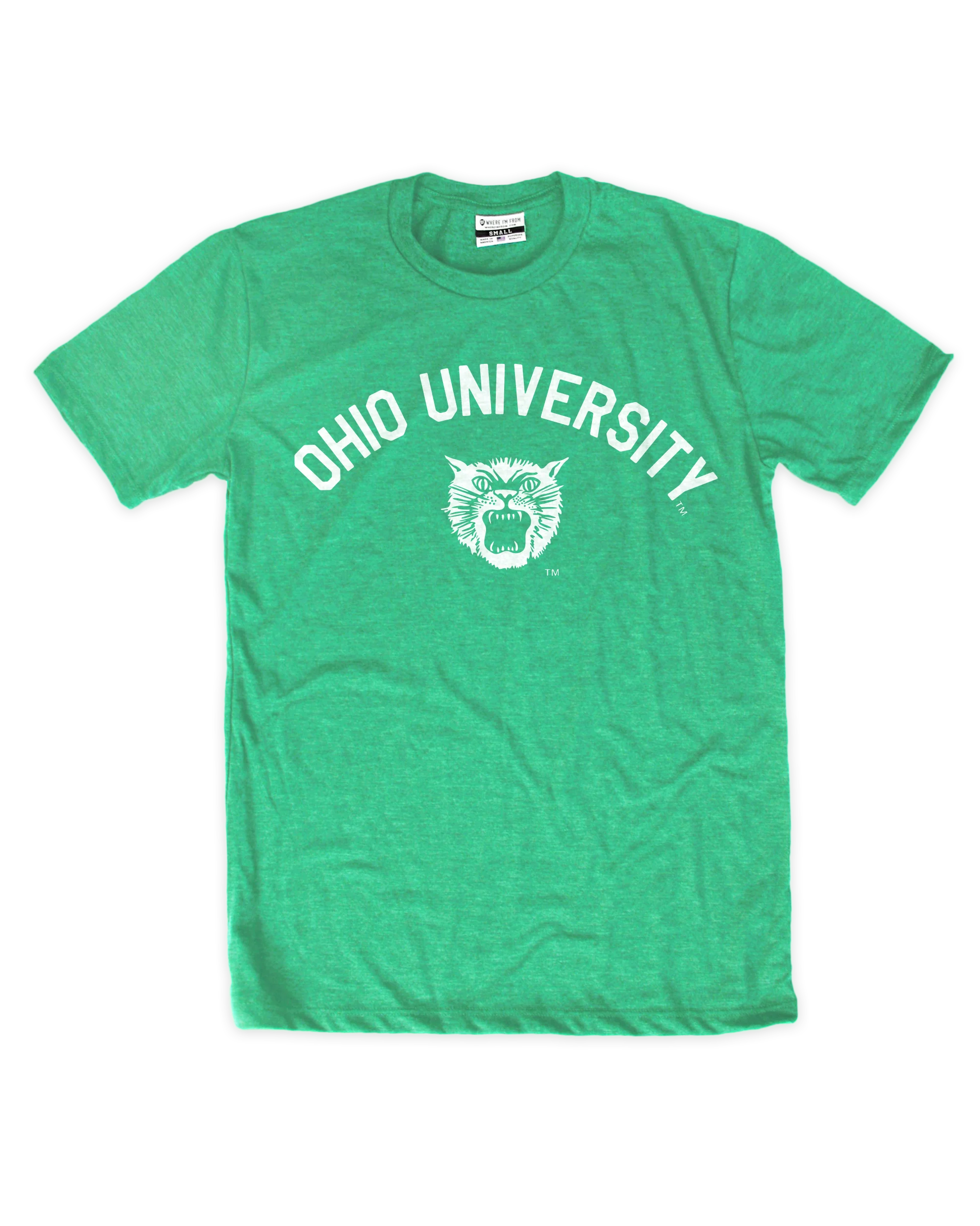 Image of Ohio University Attack Cat Tee