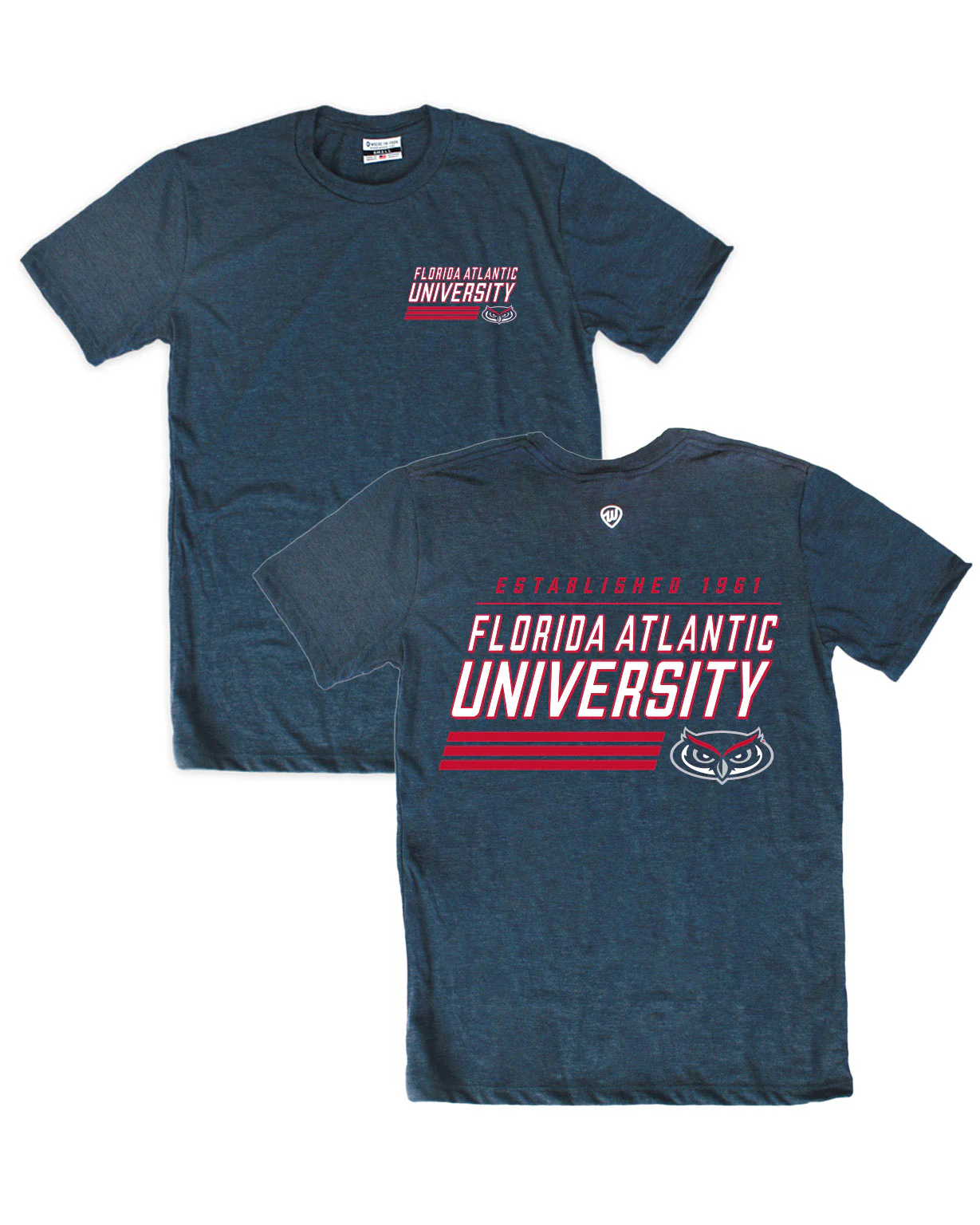 Image of FAU Owl Front/Back Tee