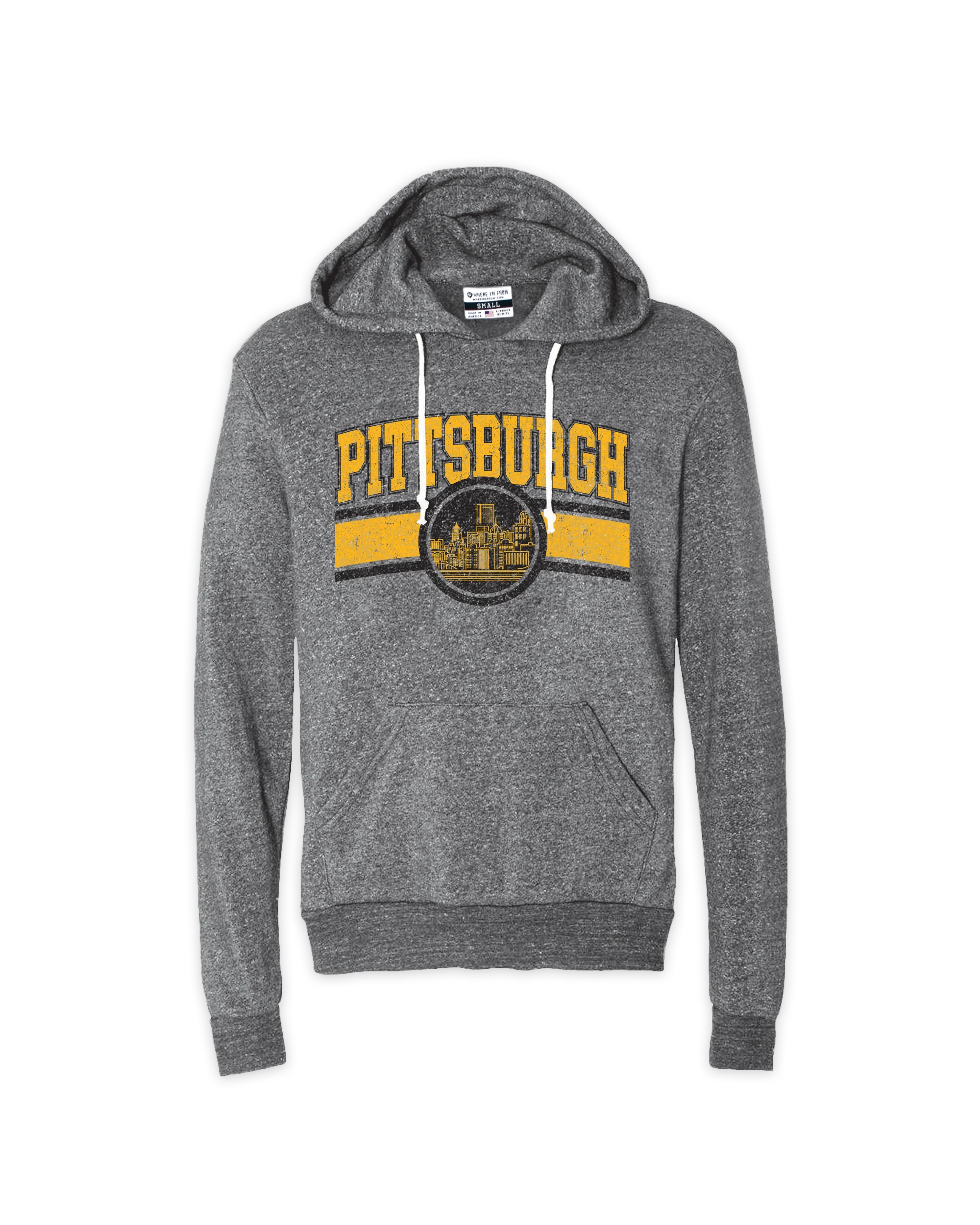 Image of Pittsburgh City Stamp Hoodie