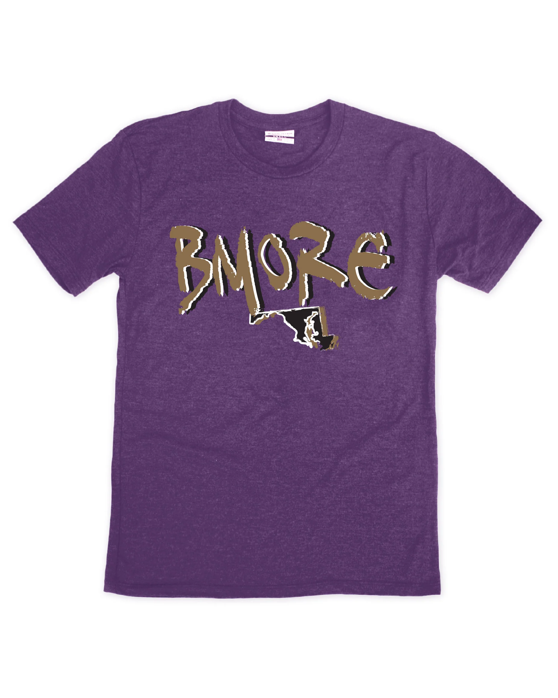 Image of Bmore State Purple Tee