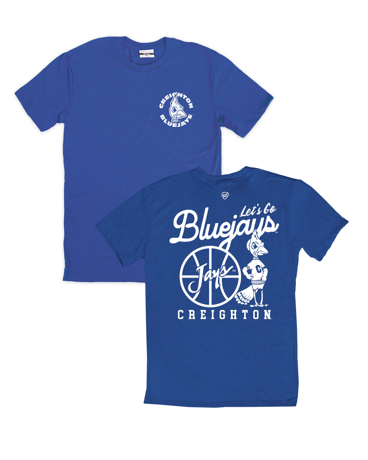 Image of Let's Go Bluejays Basketball Tee