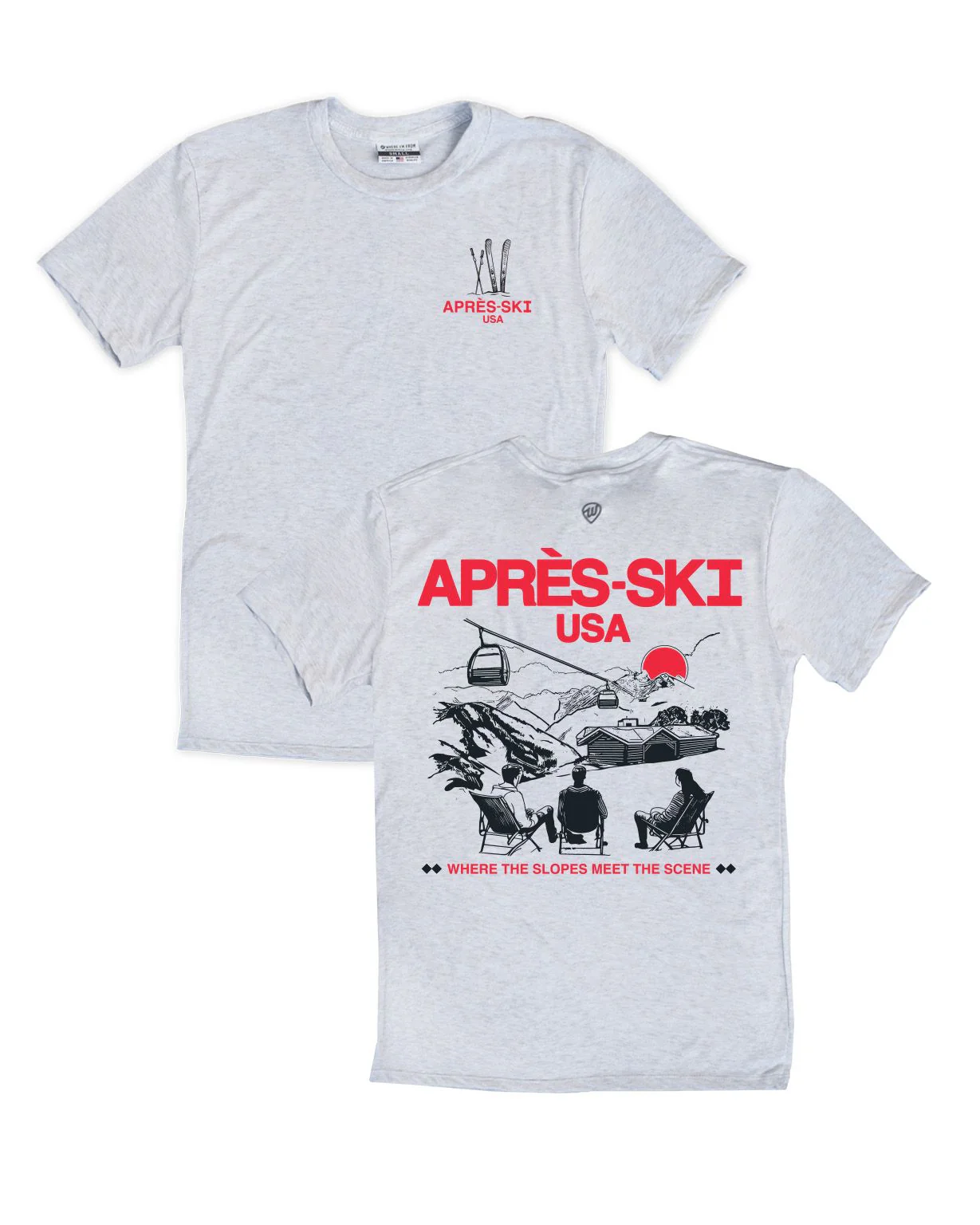Image of Apres Ski Front/Back Tee
