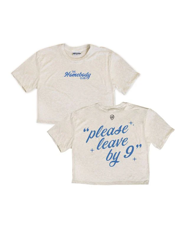 Image of The Homebody Club Cropped Tee
