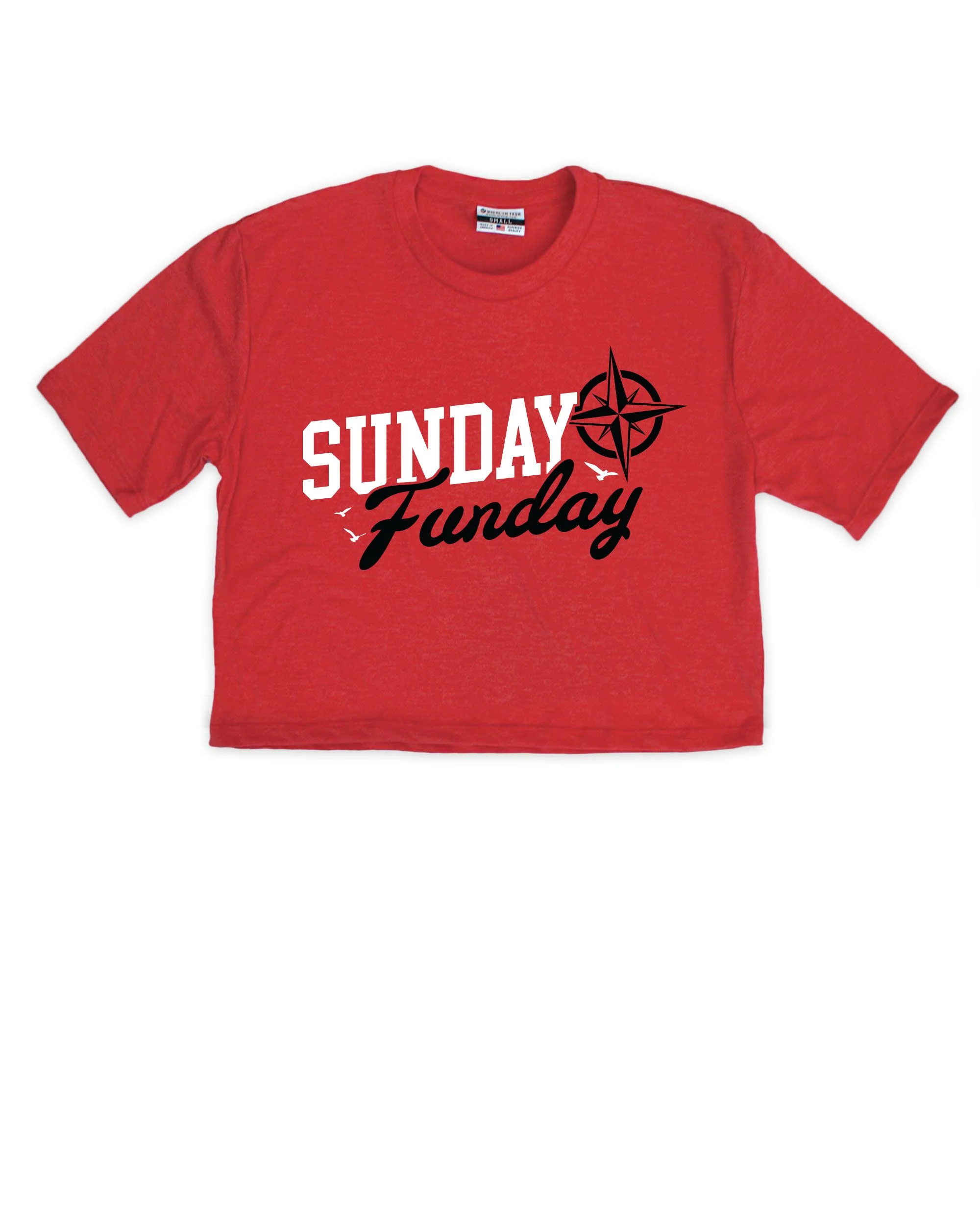 Image of Tampa Sunday Funday Cropped Tee