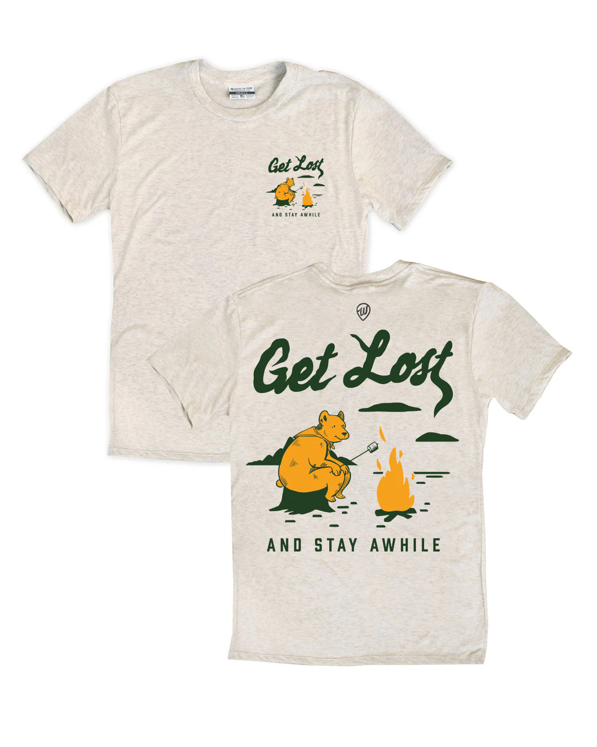 Image of Get Lost and Stay Awhile Tee