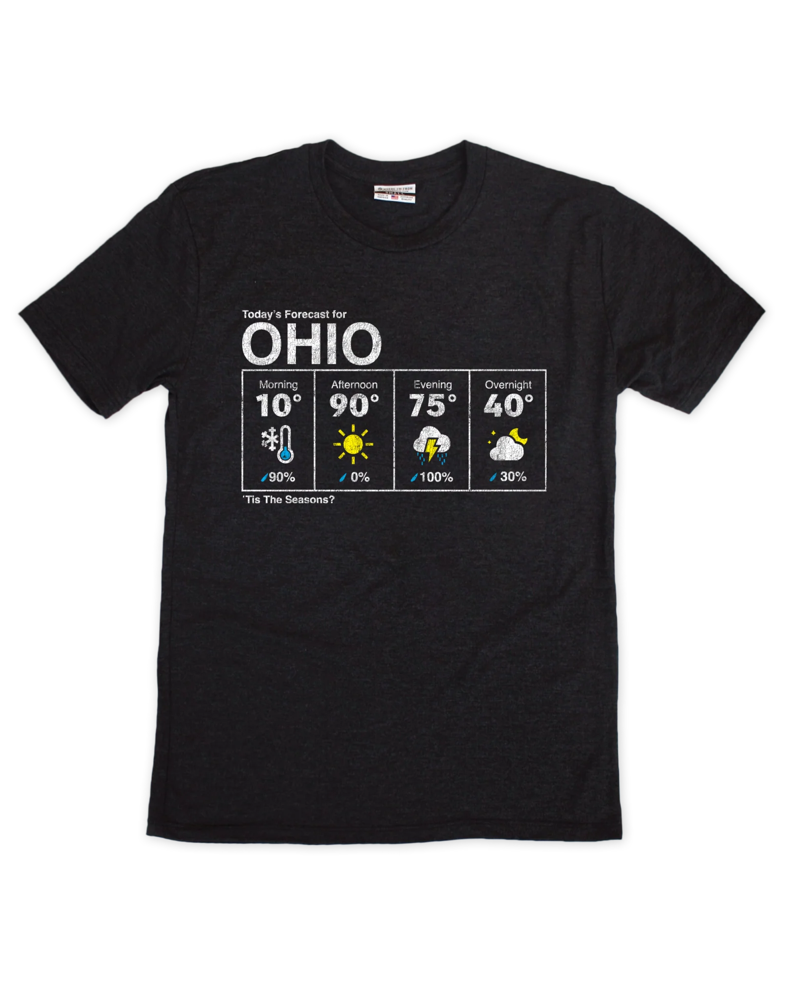 Image of Ohio Weather Tee