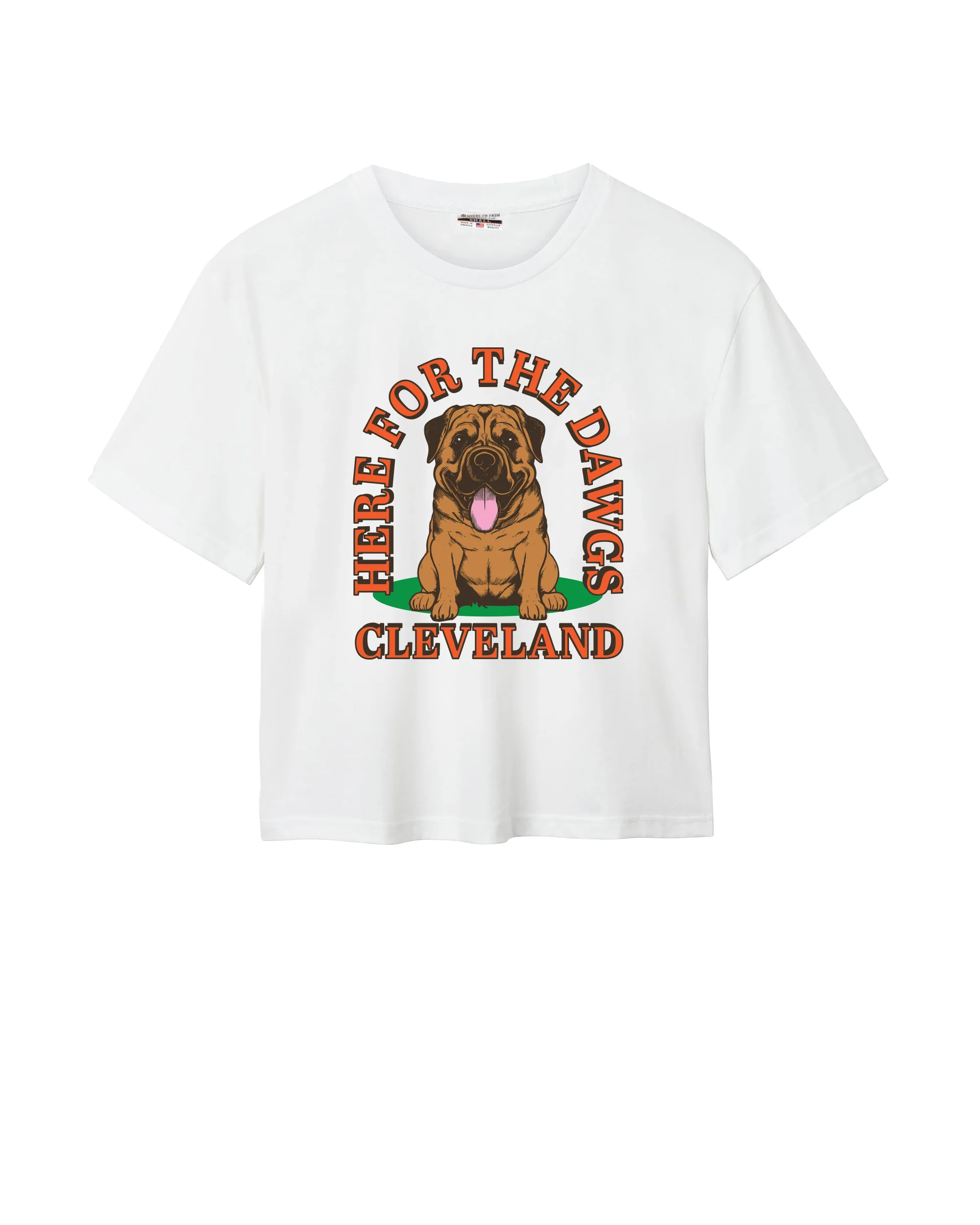 Image of Here For The Dawgs Easy Tee
