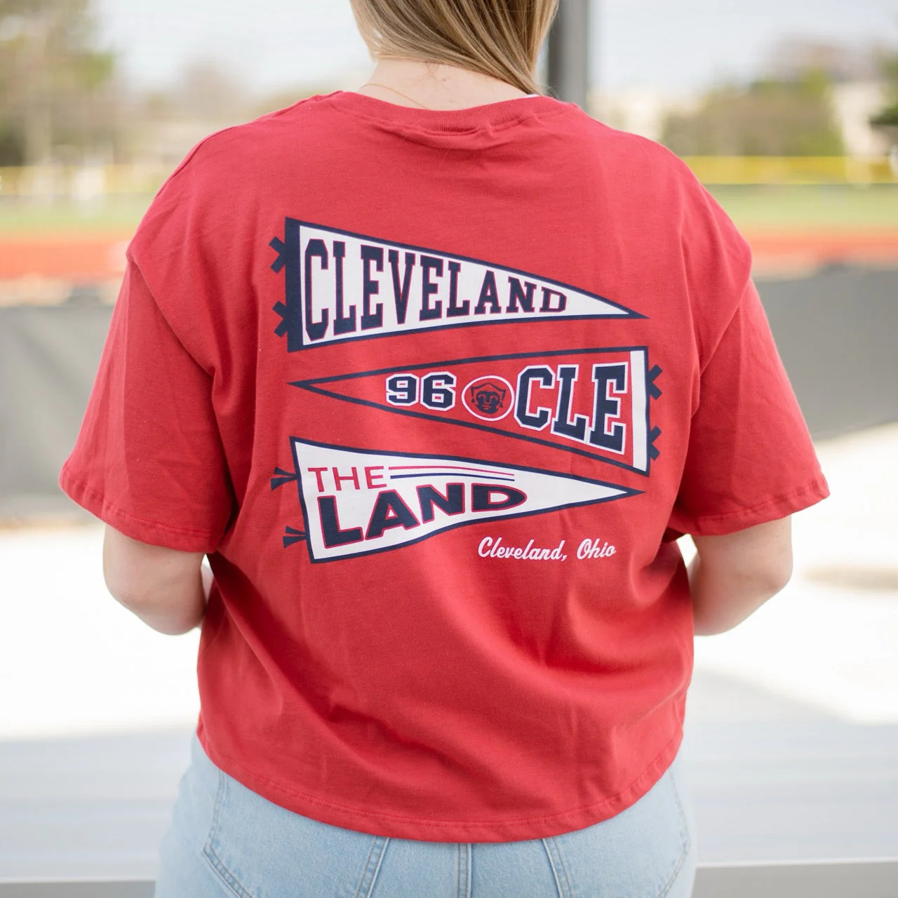 Image of Cleveland Pennant Easy Tee
