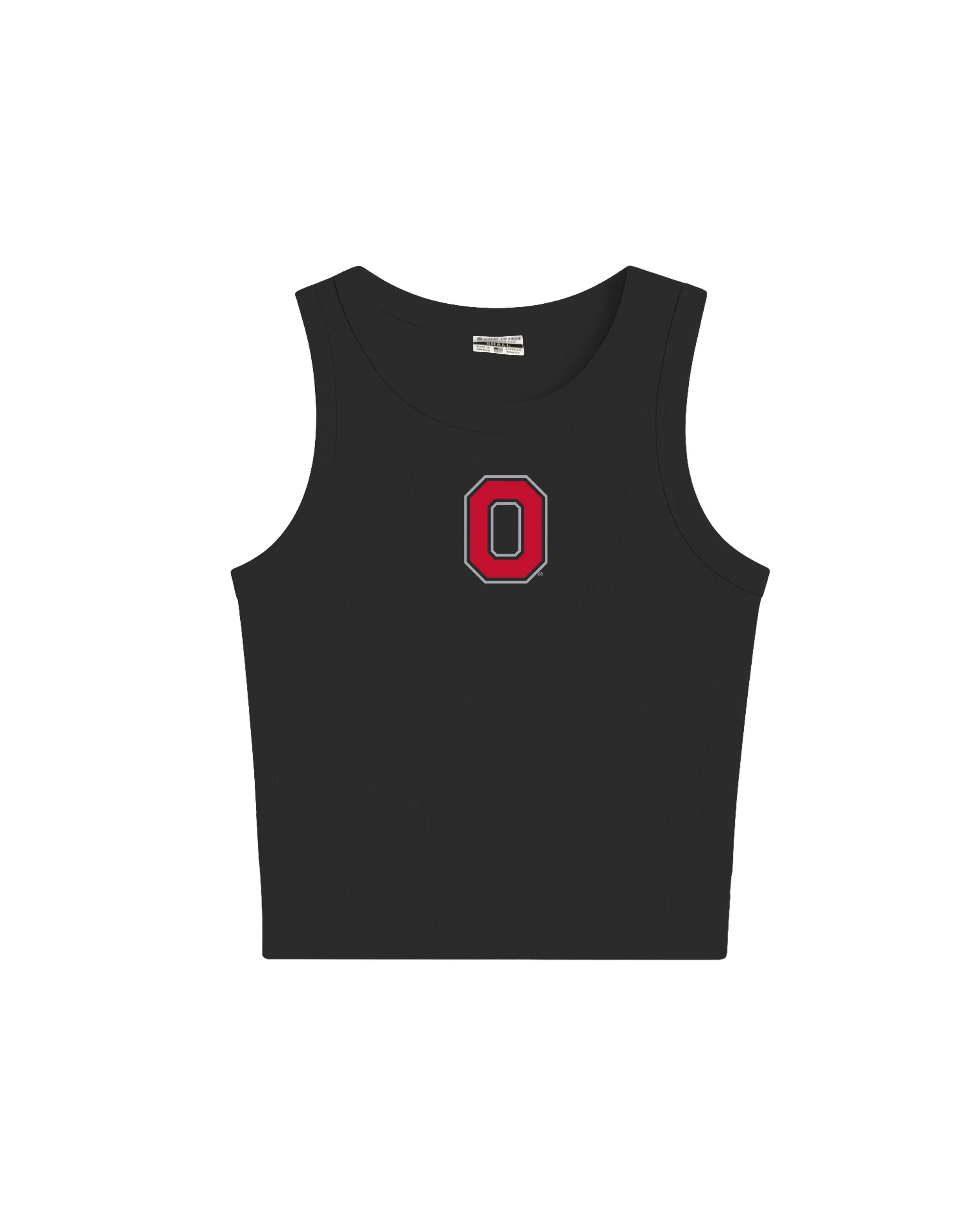 Image of Block O Embroidered High Neck Tank