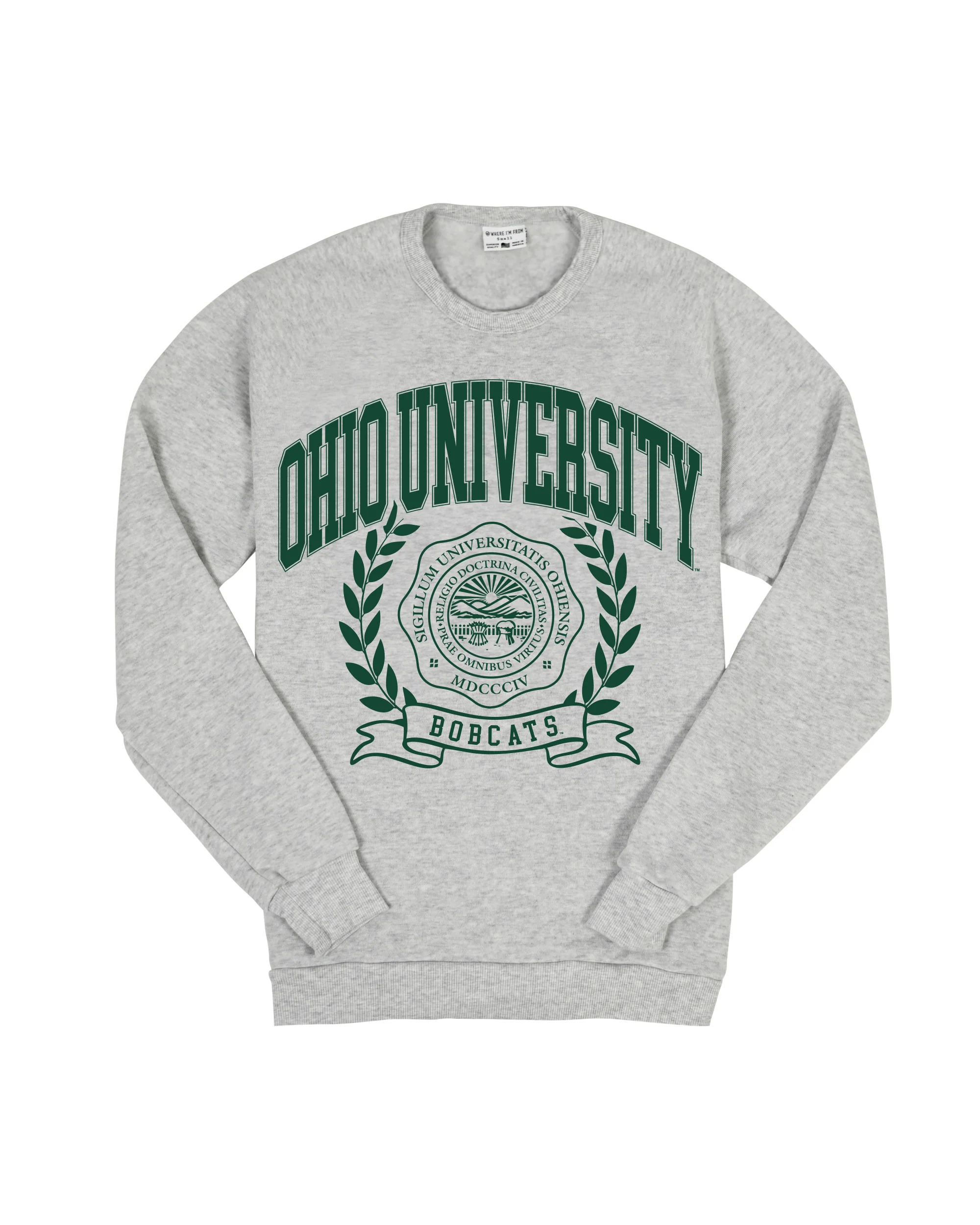 Image of Ohio University Seal Crew Sweatshirt
