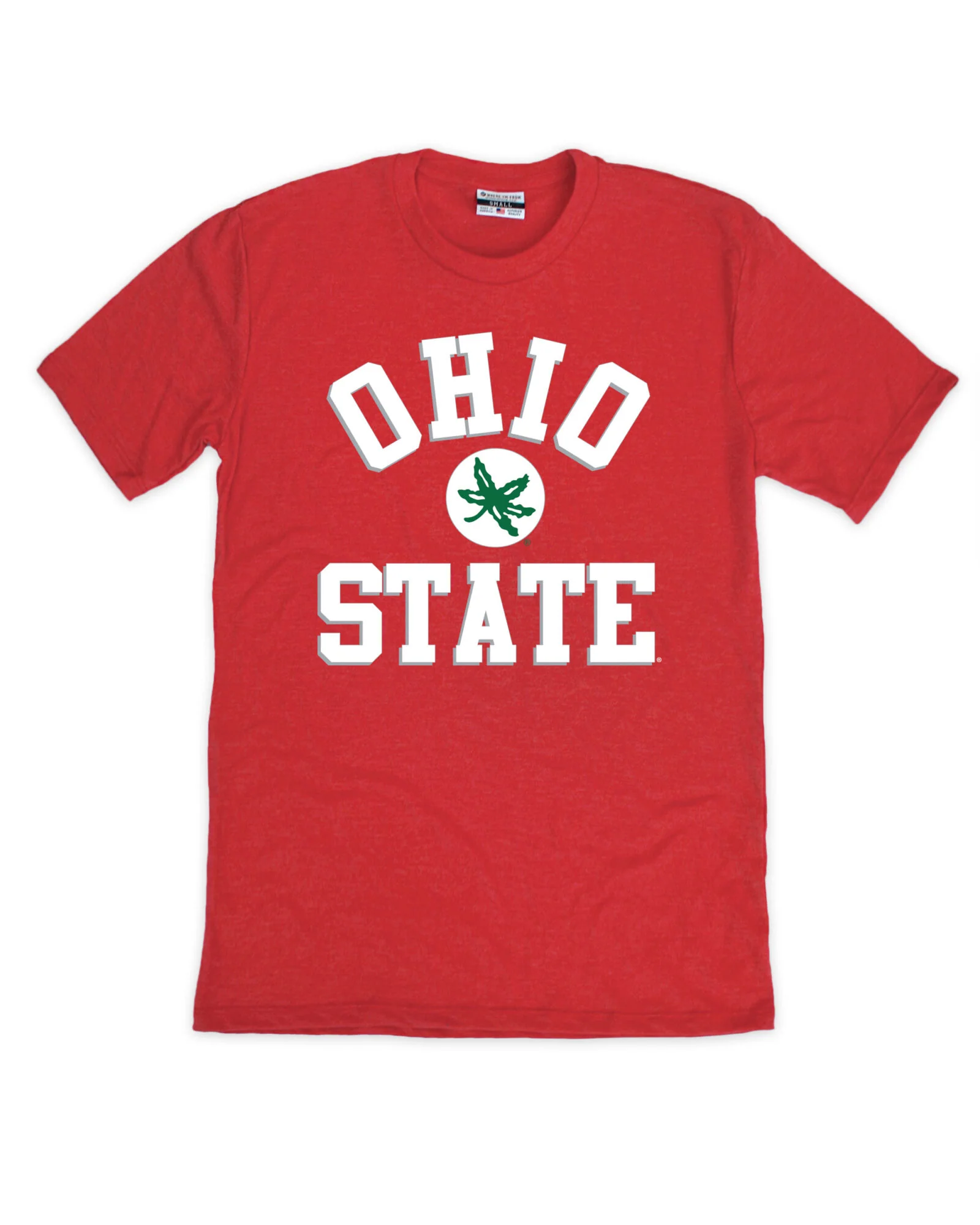Image of Ohio State Buckeye Leaf Tee