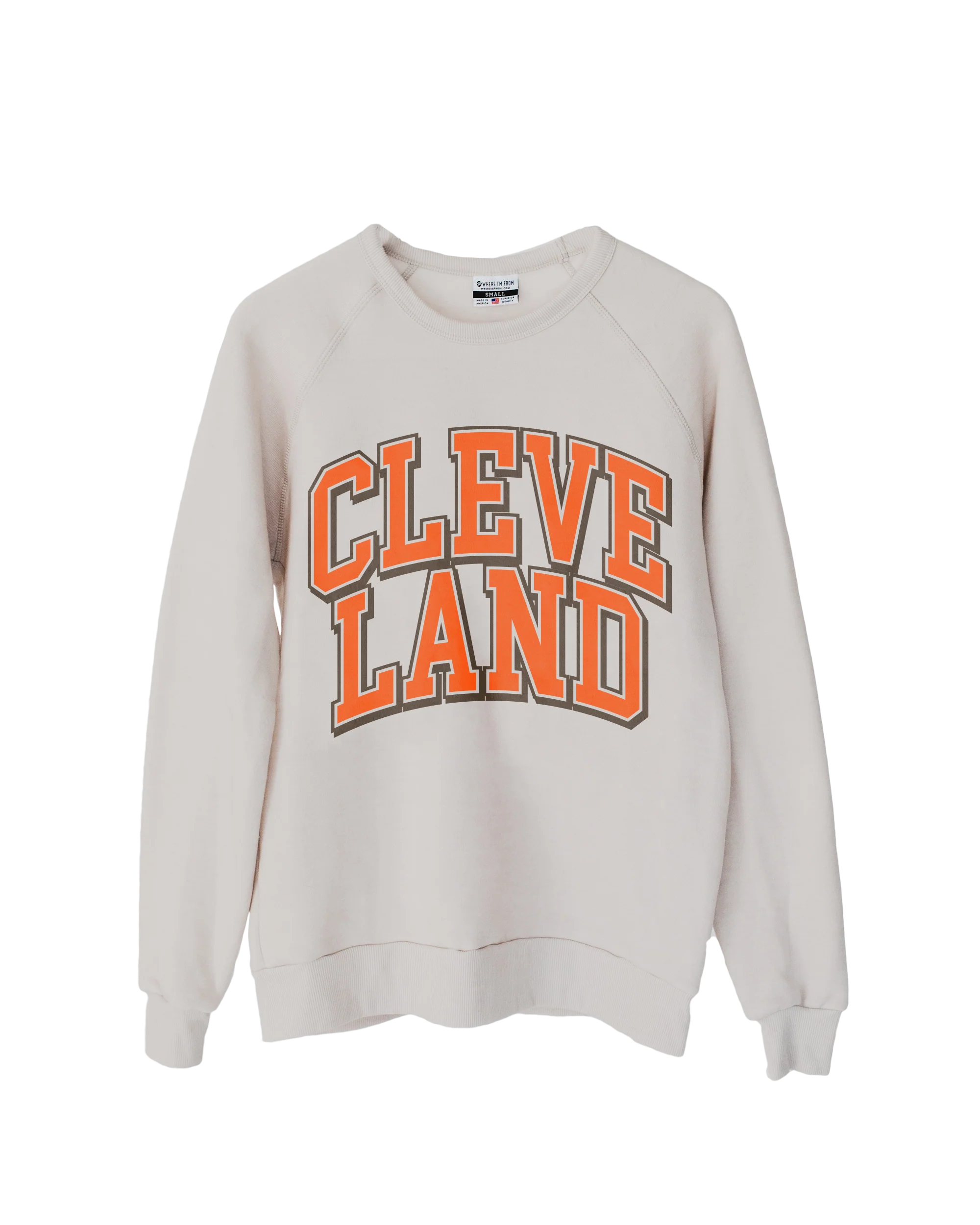 Image of Cleveland Oversized Crew Sweatshirt