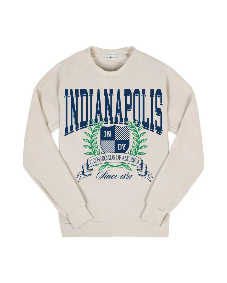Image of Indianapolis Crest Crew Sweatshirt