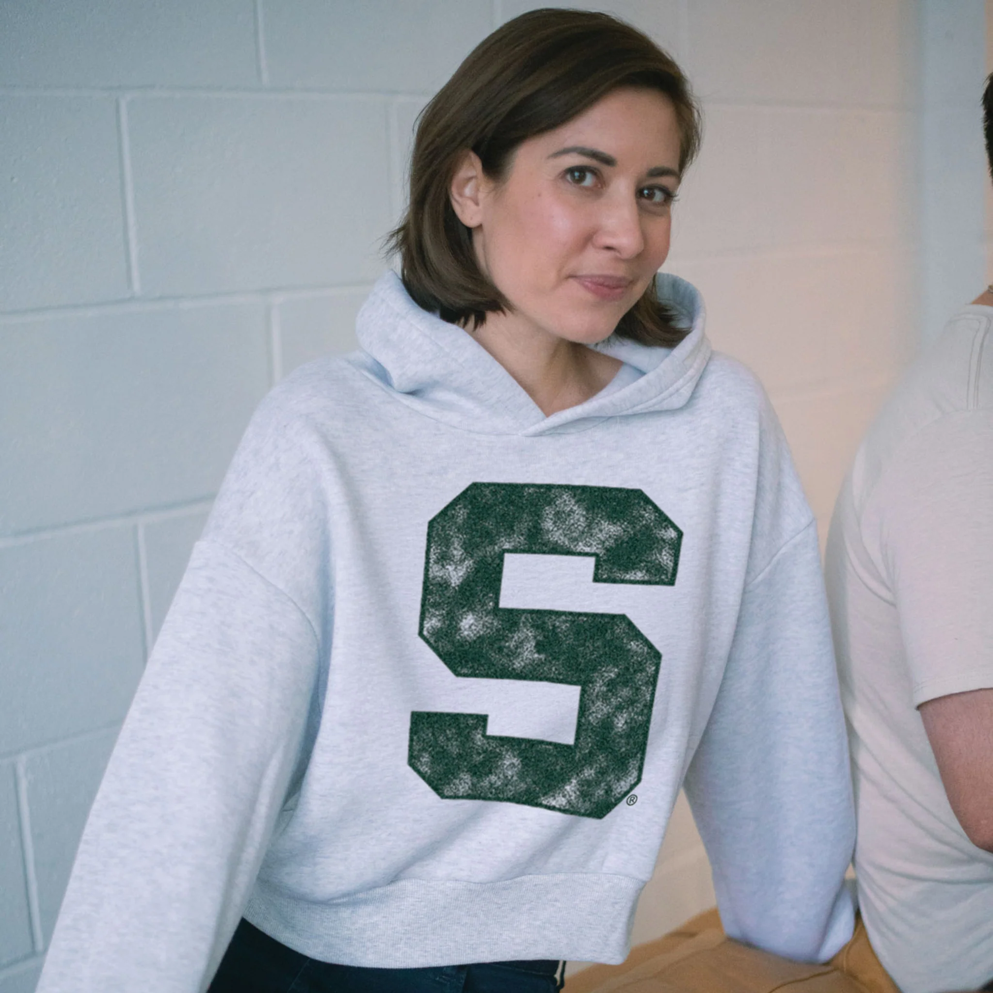 Image of Michigan State Block S Pullover Hoodie