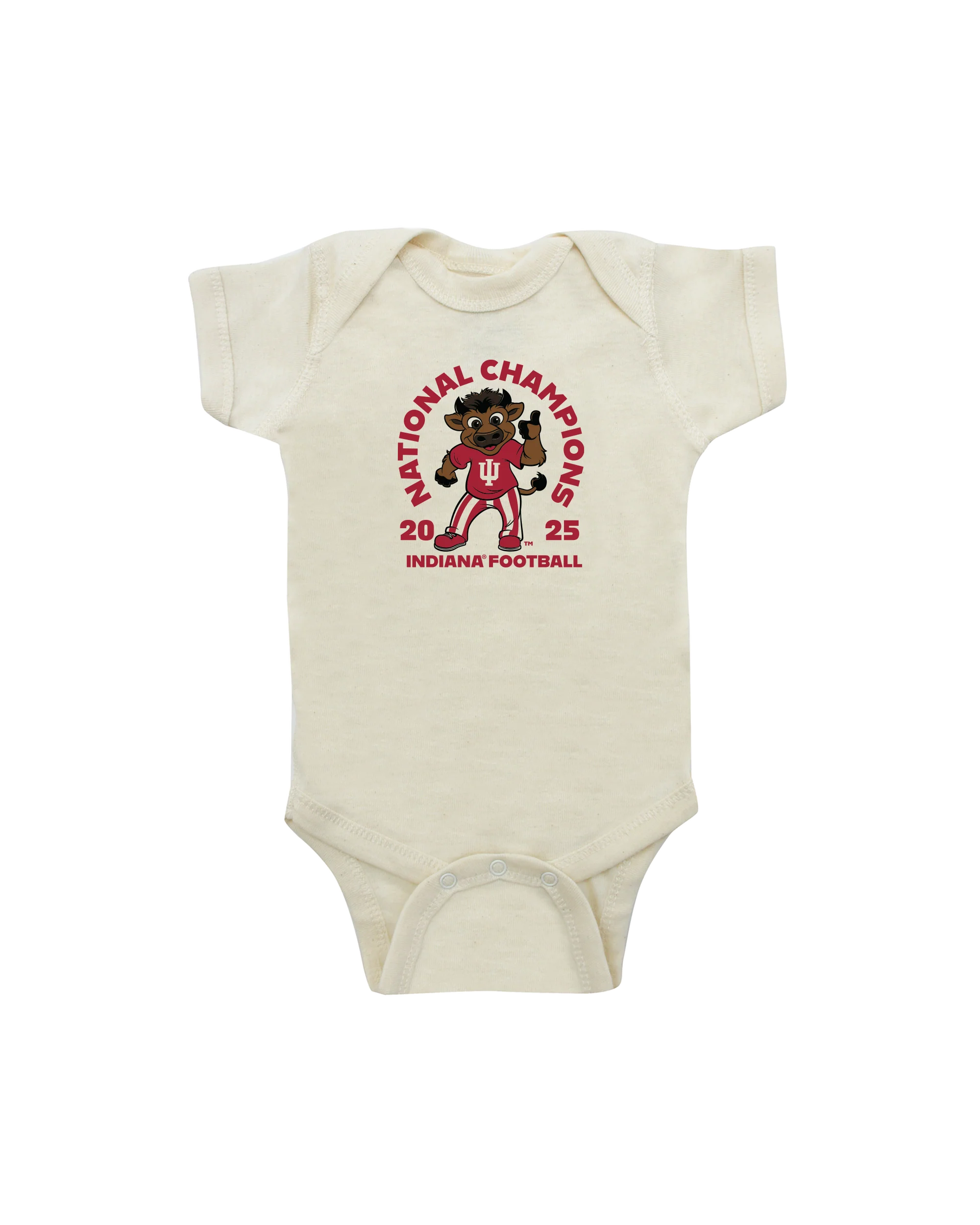 Image of IU National Champions Baby Bison Onesie