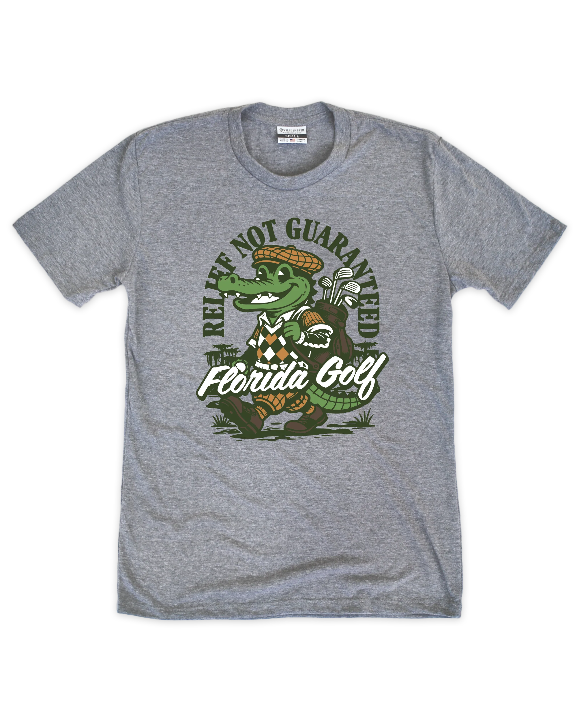 Image of Florida Golf Alligator Tee