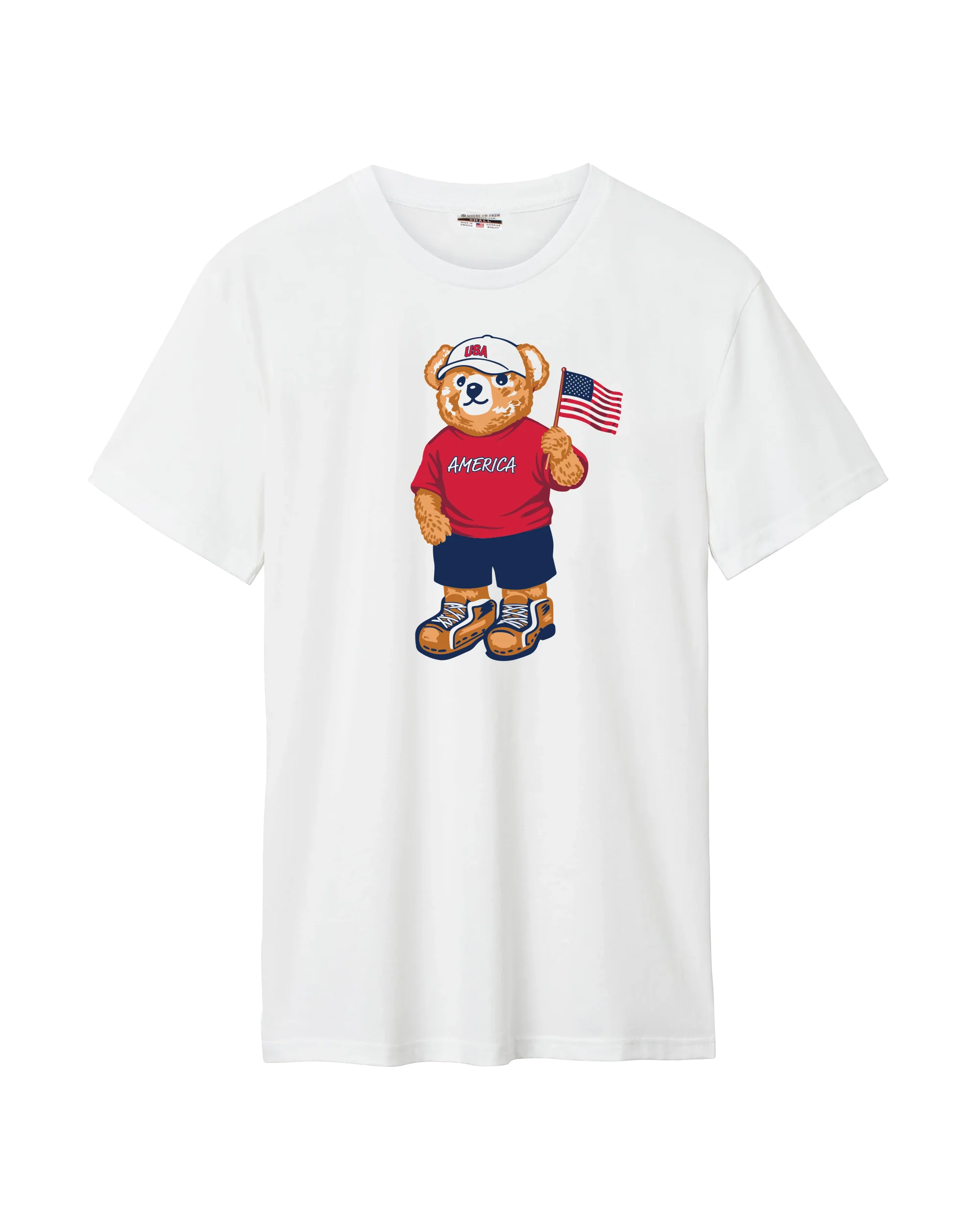 Image of America Bear Cotton Tee
