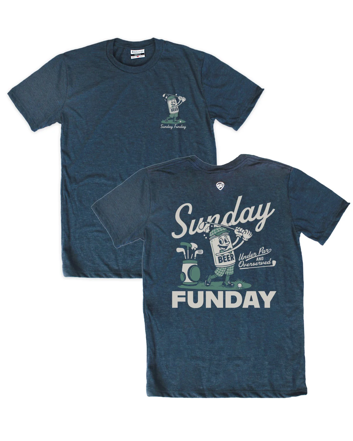 Image of Golf Sunday Funday Beer Tee
