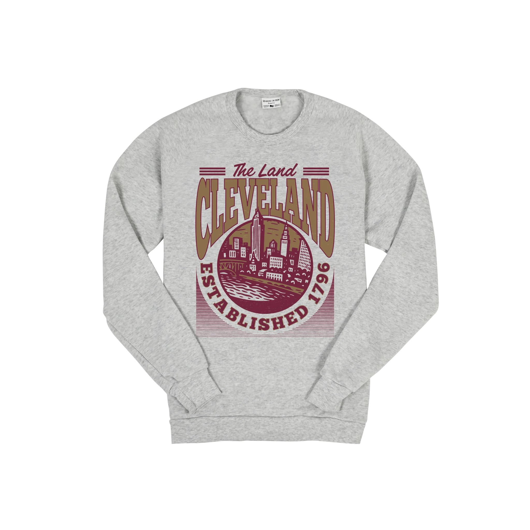 Image of Cleveland Heritage 1796 Crew Sweatshirt