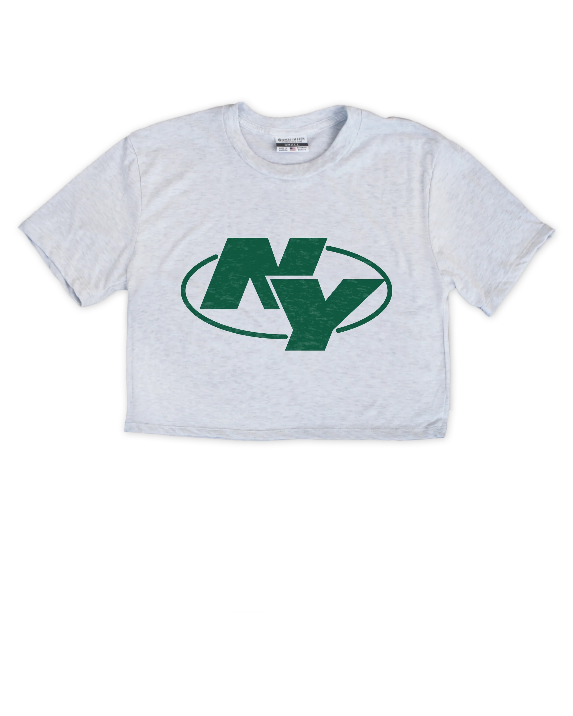 Image of NY Oval Cropped Tee