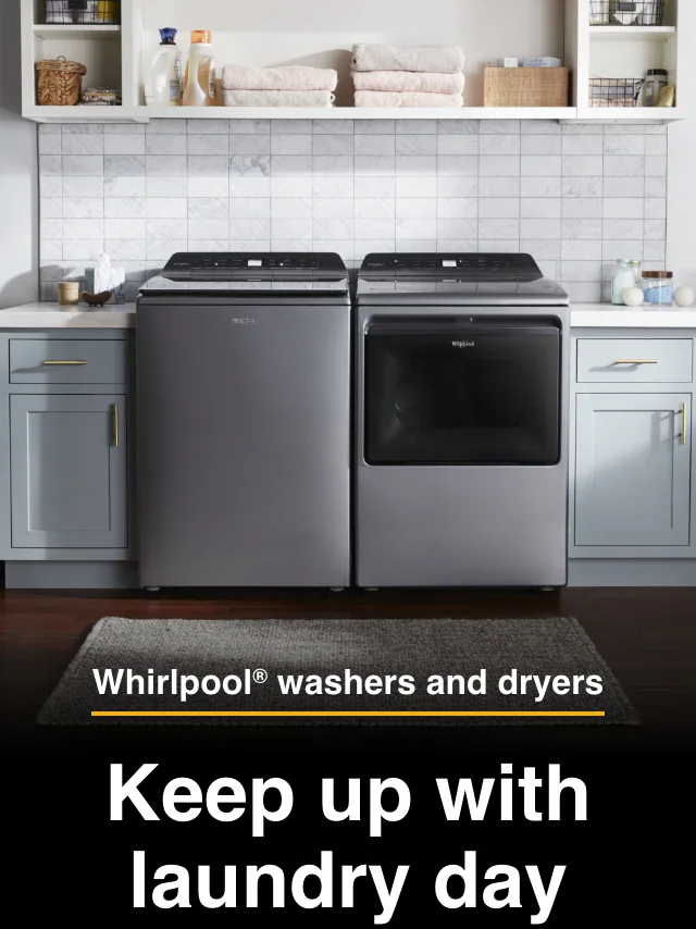 Washer and Dryer