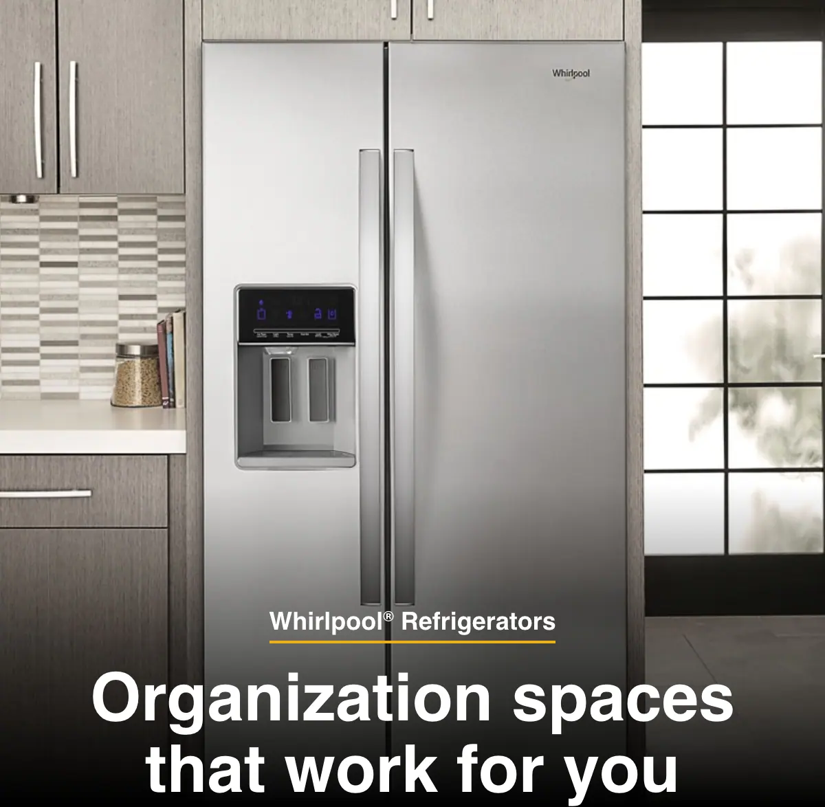 Whirlpool Refrigerators - Organization spaces that work for you