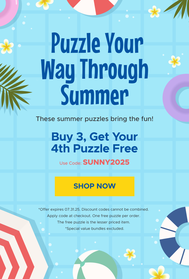 Puzzle Your Way Through Summer | Shop Now