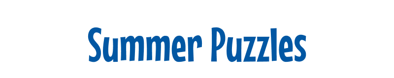 Summer Puzzles