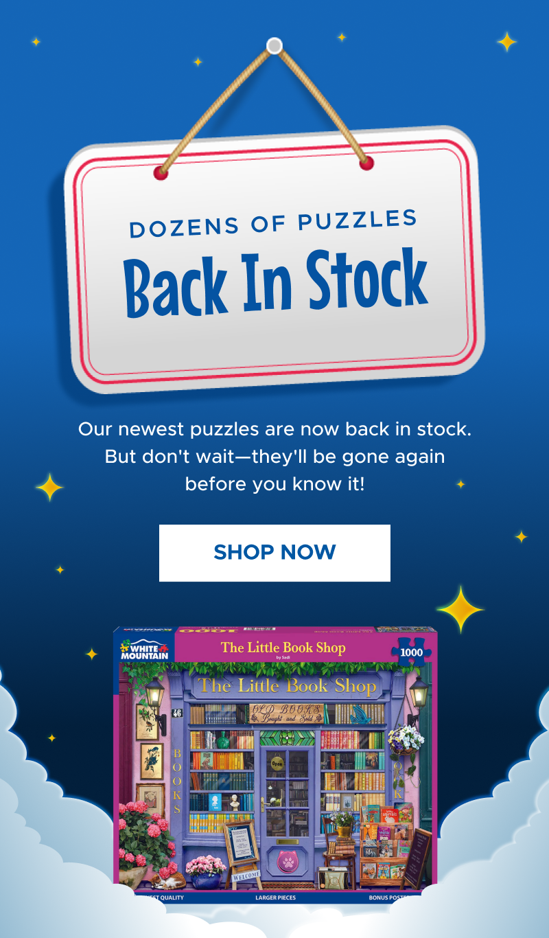 Back in Stock | Shop Now