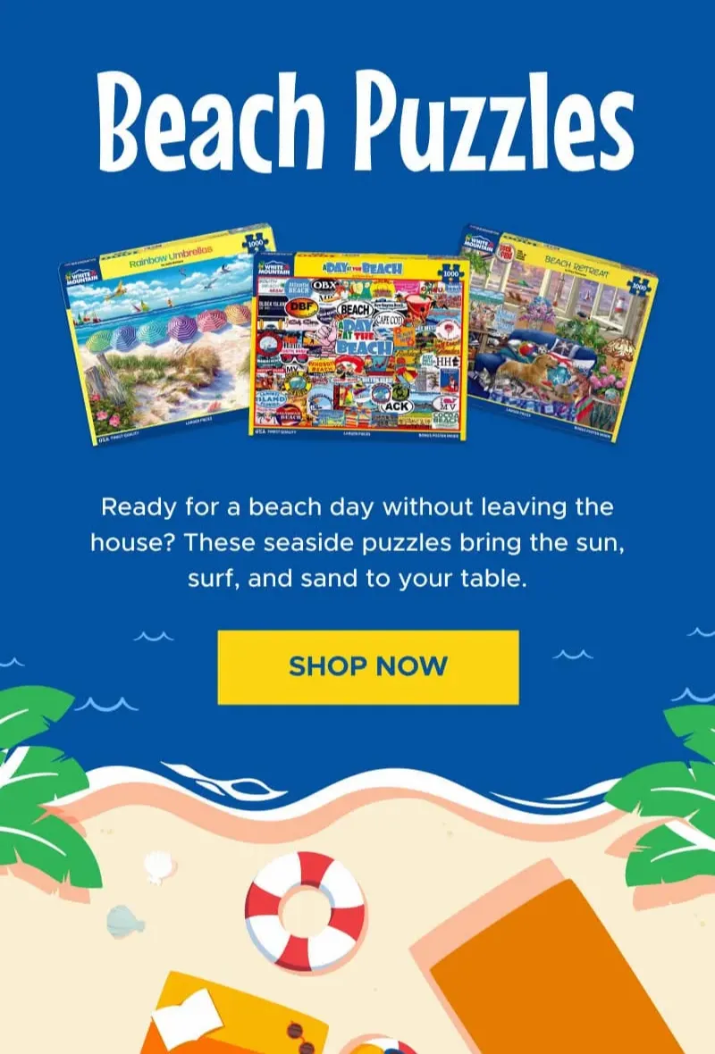 Beach Puzzles | Shop Now