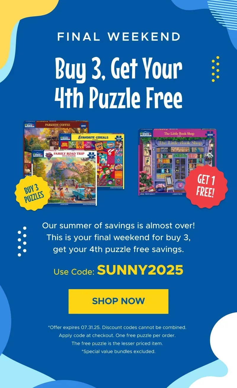Buy 3, Get Your 4th Puzzle Free | Shop Now