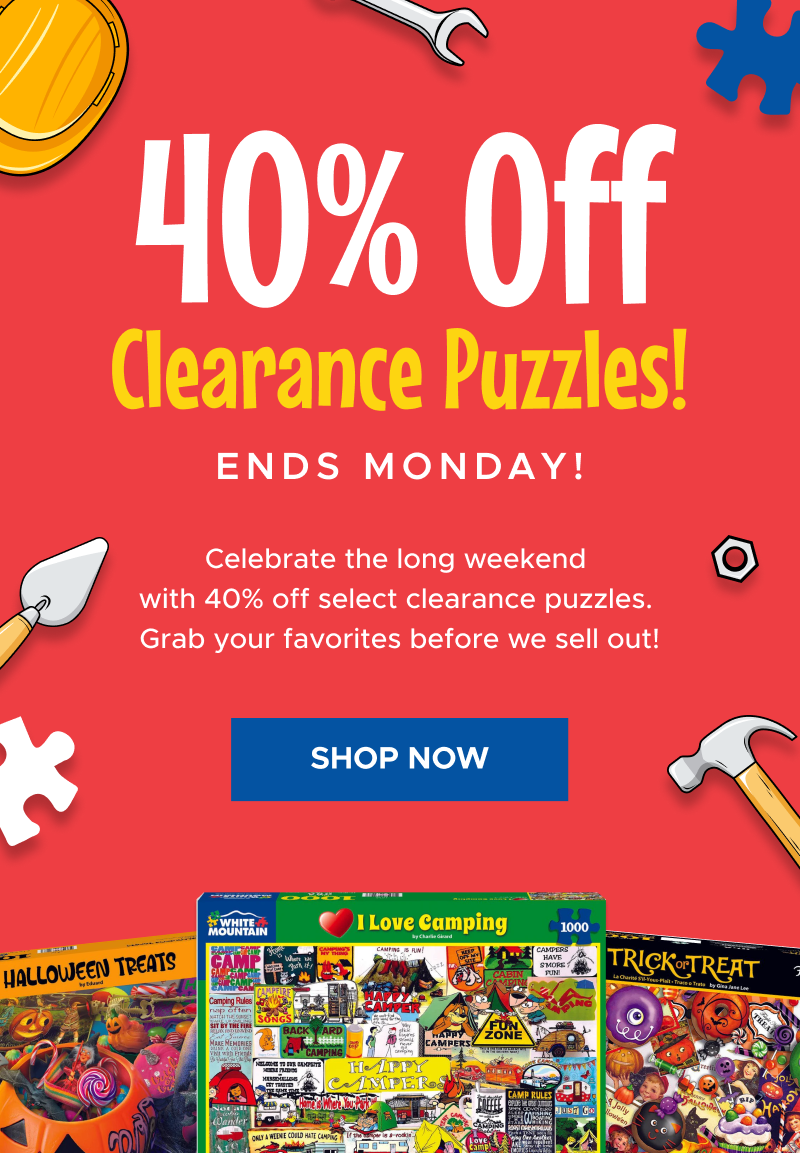 40% Off Clearance Puzzles | Shop Now