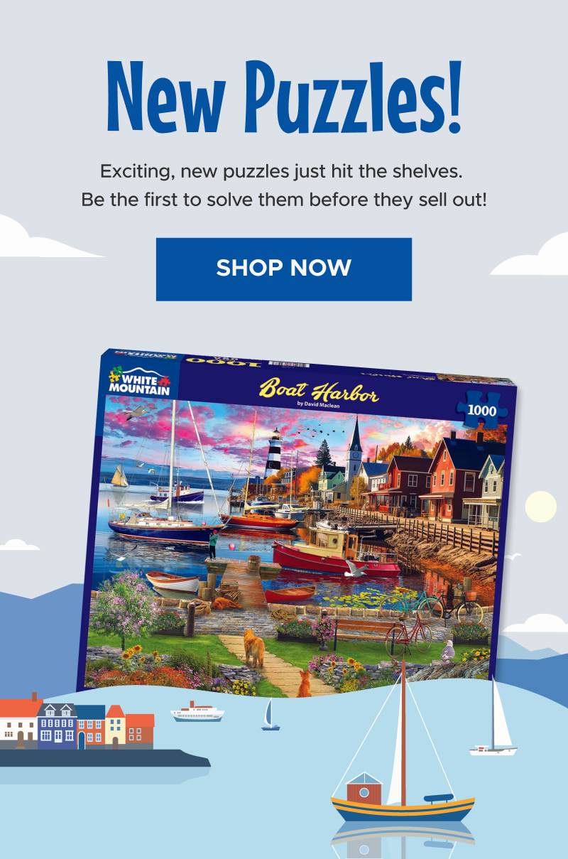 New Puzzles! | Shop Now