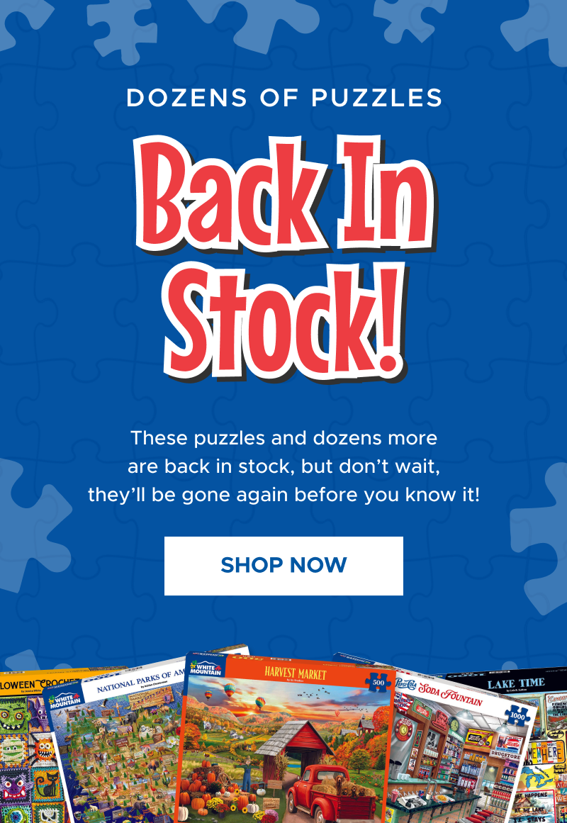Back in Stock! | Shop Now