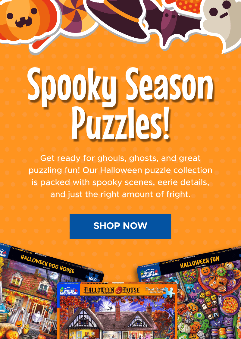 Spooky Season Puzzles! | Shop Now