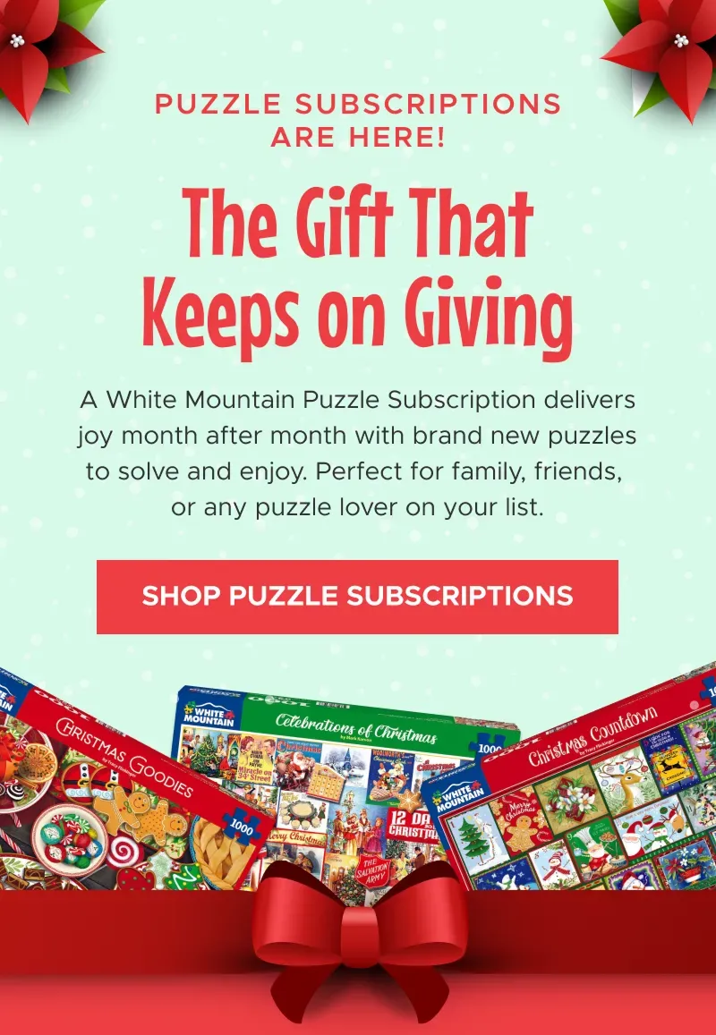 The Gift That Keeps On Giving | Shop Puzzle Subscriptions