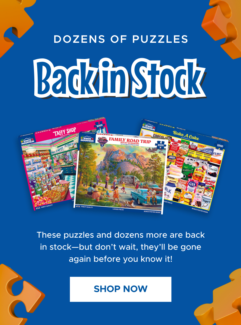 Back in Stock | Shop Now