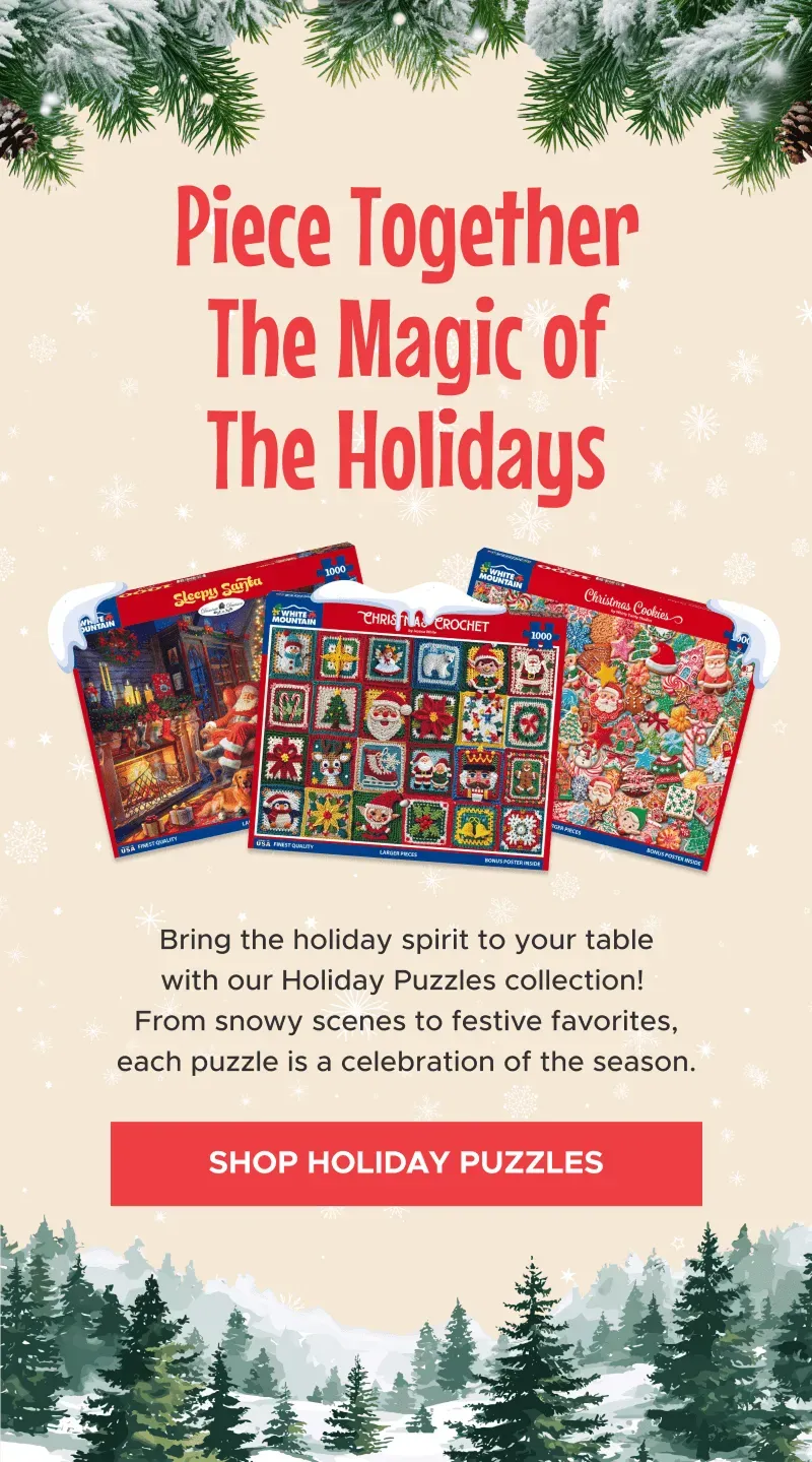 Piece Together the Magic of the Holidays | Shop Holiday Puzzles
