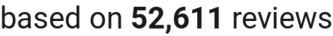 number of reviews