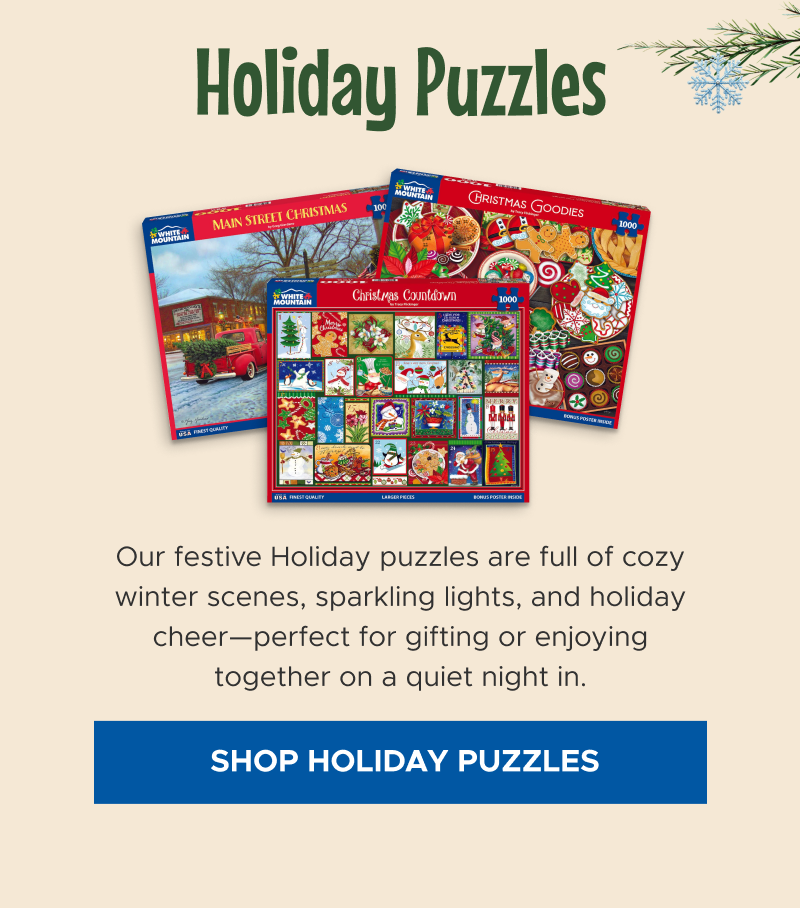 Holiday Puzzles | Shop Holiday Puzzles