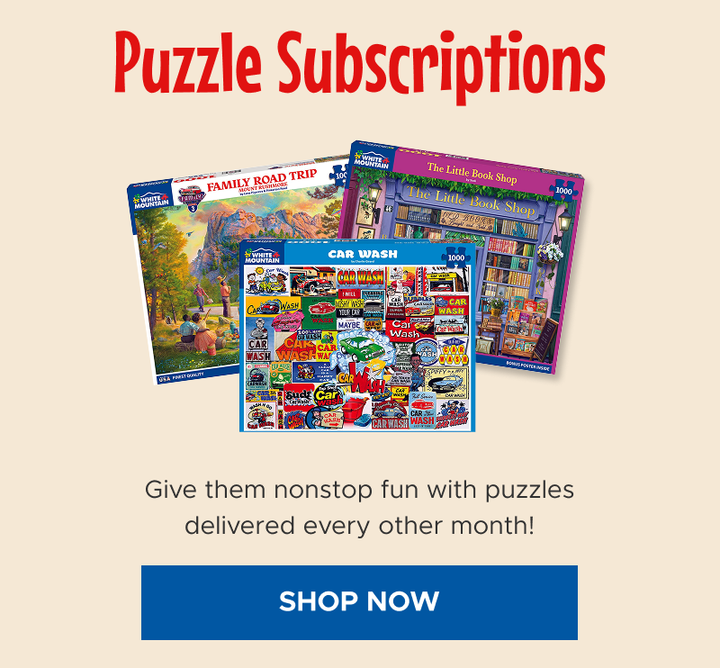 Puzzle Subscriptions | Shop Now