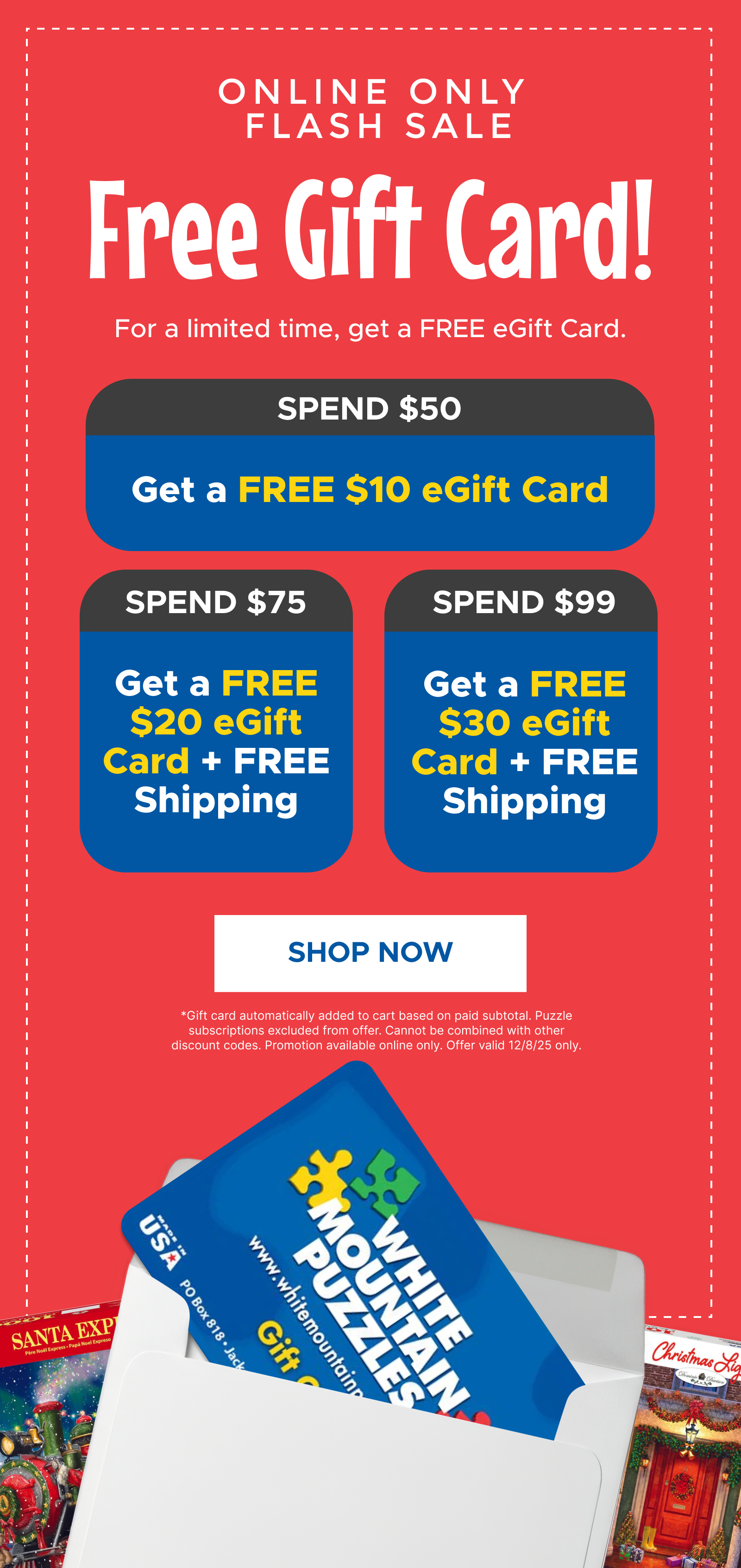 Free Gift Card! | Shop Now