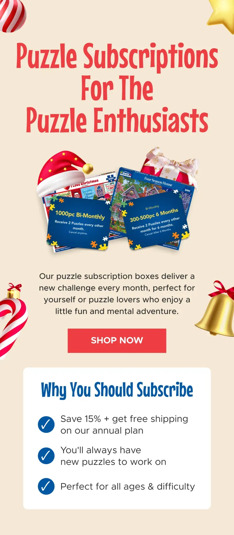 Puzzle Subscriptions For The Puzzle Enthusiasts | Shop Now
