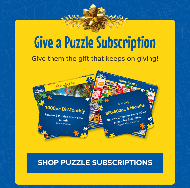 Give A Puzzle Subscription | Shop Puzzle Subscriptions