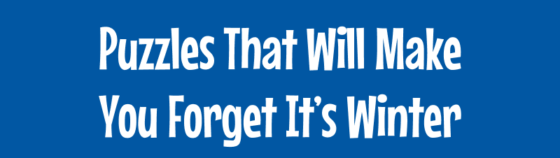 Puzzles That Will Make You Forget It's Winter