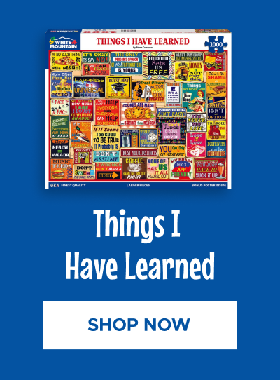 Things I Have Learned | Shop Now